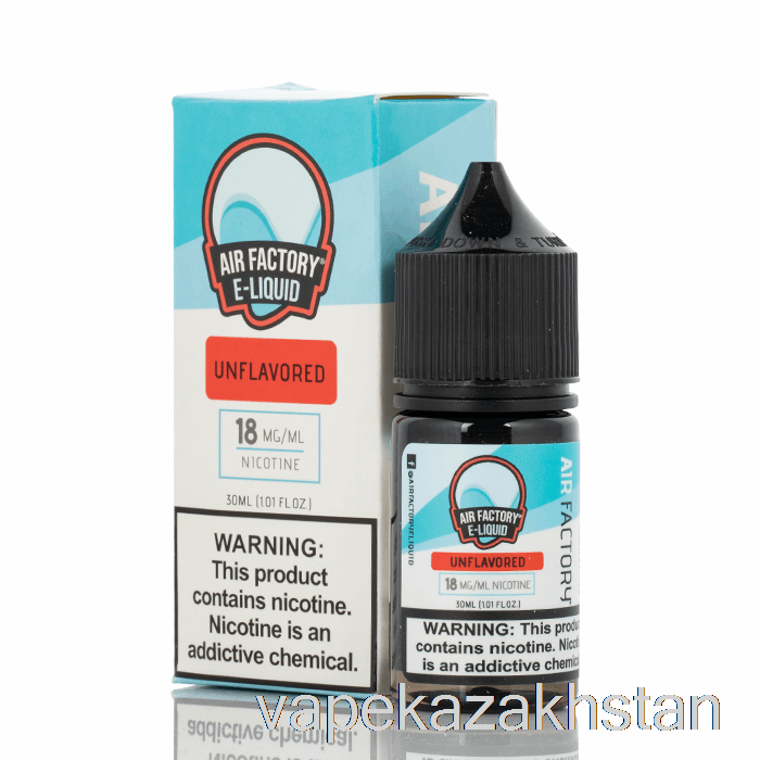 Vape Disposable Unflavored - Air Factory SALTS - 30mL 36mg